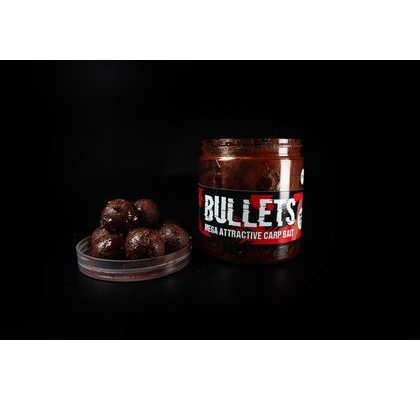 G.B.U. Dipované boilies BULLETS SQUID 77 200g