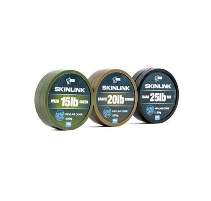 Nash Návazcová Šnůra Skinlink Semi-Stiff Weed 10m