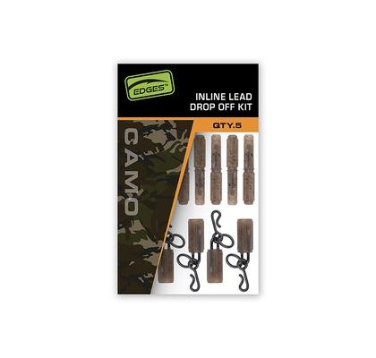 Fox Závěsky Edges Camo Inline Lead Drop Off Kits 5ks