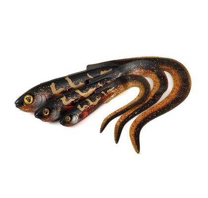 Savage Gear Gumová nástraha Rib Worm Green Pumpkin 10ks