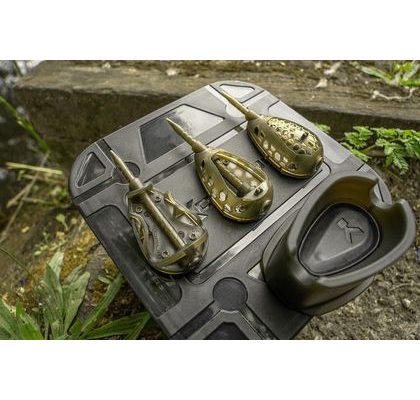 Mivardi Krmítka Method Feeder set QMR Flat L (30g + 40g + 50g + forma)