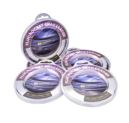 RidgeMonkey Fluorocarbon Fluorocast Snag Leader Clear 100m