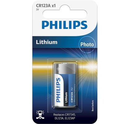 Philips Baterie CR123A 1ks