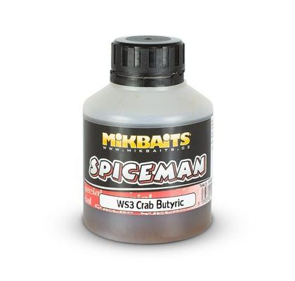 Mikbaits Booster Spiceman WS3 Crab Butyric 250ml
