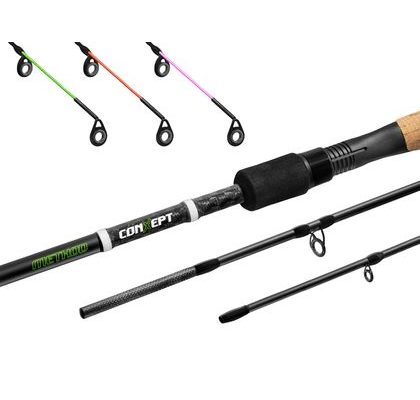 Delphin Prút Method Conxept + 3 špičky 330cm 60g
