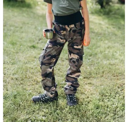 Šijeme srdcem Kalhoty Softshell Bahňáky