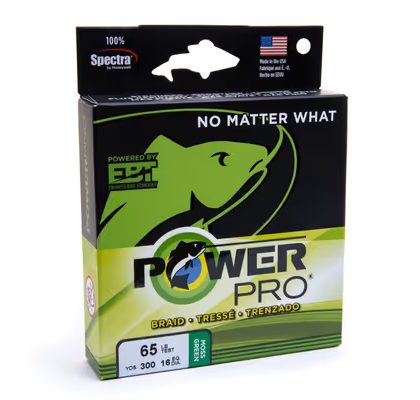 PowerPro Pletená Šnúra Braided Line Moss Green 135m