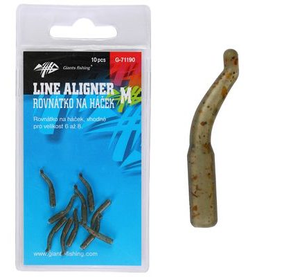 Giants fishing Rovnátka na háček Line Aligner Camo 10ks