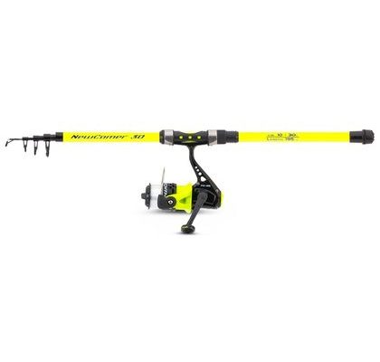 Saenger Prut Newcomer II Tele 1,95m 10-30g + Naviják 25 FD + Vlasec 0,22mm