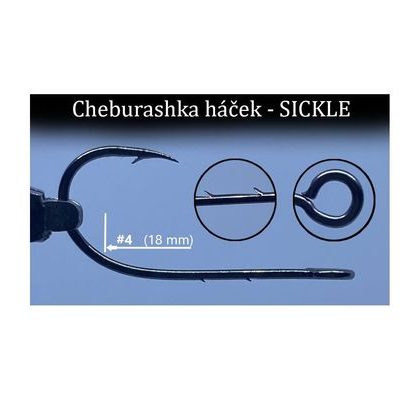 Jigovky Háčik Cheburashka Sickle 10ks