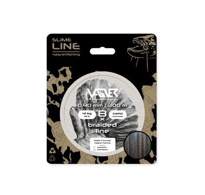 Vagner Šnúra Braided Line Camo Multicolor 300m