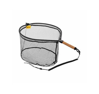 Fencl Muškařský podběrák King XL Natur s pogumovanou sítí a magnetem