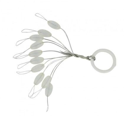 Black Cat Silikónové zarážky silicon stopper číre 10ks