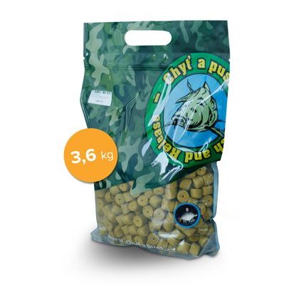 Chyť a pusť Pelety kukuřičné CSL s dírou 3,6kg