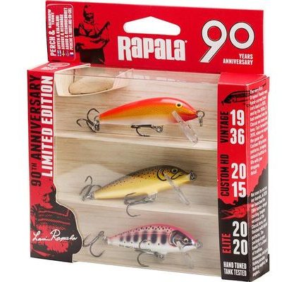 Rapala Wobler 90 Years Lure Kit Count Down 3ks