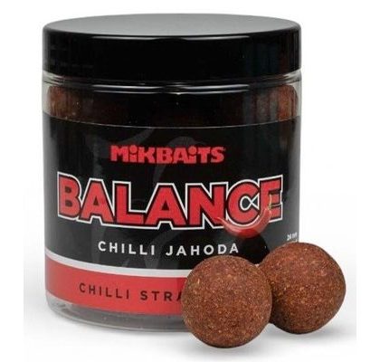 Mikbaits Boilies Chilli Chips Balance Chilli Jahoda 250ml