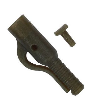 Giants Fishing Rovnátka na háček Line Aligner Long Shank Large Brown (Hook 2-6) 10ks