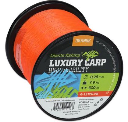 Giants Fishing Vlasec Luxury Carp Vysoko Viditeľná Oranžová