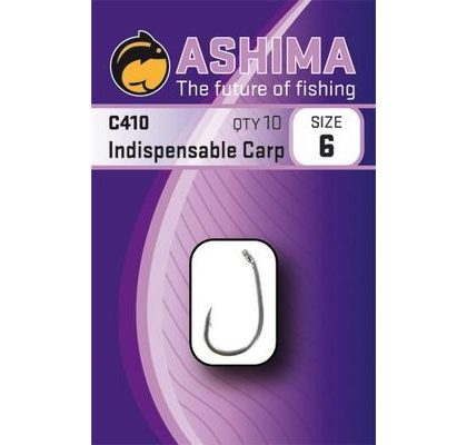 Ashima Háčiky C410 Indispensable Carp 10ks