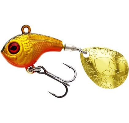 Westin Třpytka DropBite Spin Tail Jig Gold Rush