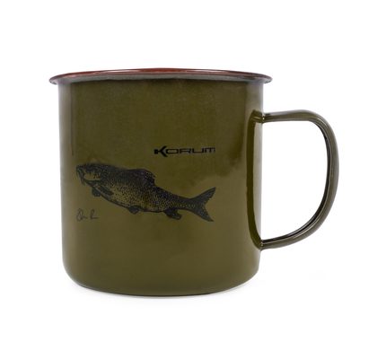 Korum Hrnek Classic Enamel Mug Barbel 330ml