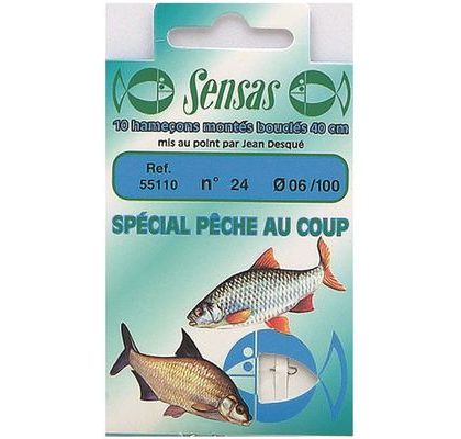 Sensas Hotový nadväzec Match Crystal Bronze 40cm 10ks