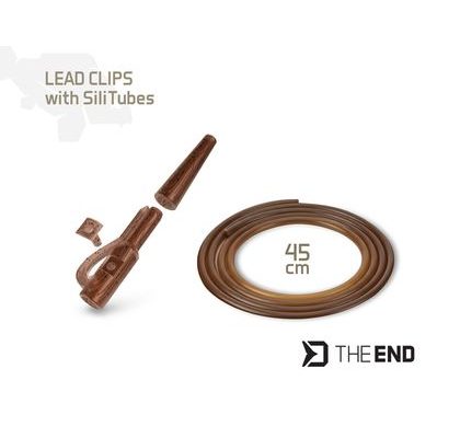 Nash Montáž Ready Tied Unleaded Solid Bag Leader 40lb 35cm 3ks