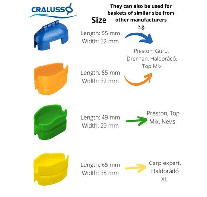 Mivardi Krmítka Method Feeder set QMR Flat L (30g + 40g + 50g + forma)