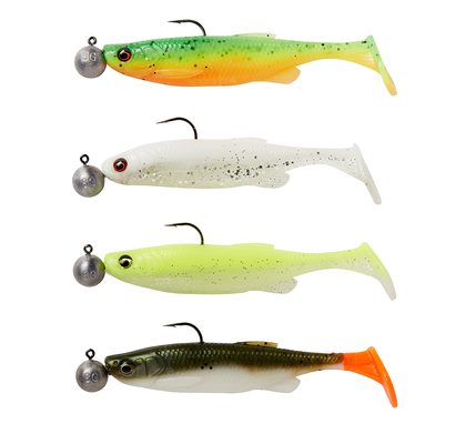 Savage Gear Gumová nástraha Fat Minnow T-Tail RTF Sinking Darkwater