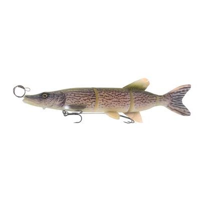 Savage Gear Gumová nástraha 3D Line Thru Pike SS White Pike