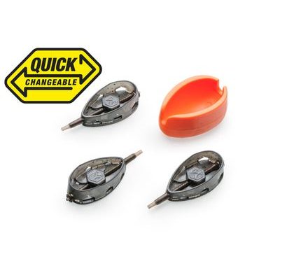 Mivardi Krmítka Method Feeder set QMR Flat L (30g + 40g + 50g + forma)