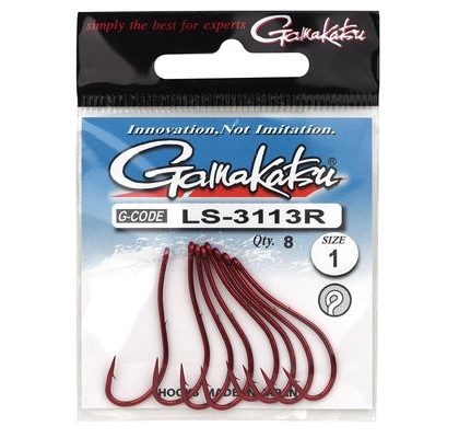 Gamakatsu Háčky LS-3113R New Label Hooks Red