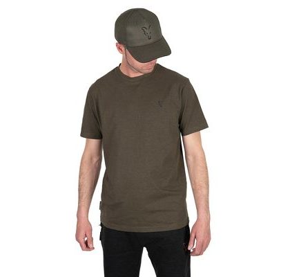 Fox Tričko Black / Camo Logo T-Shirt