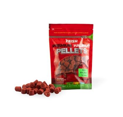 ZFISH Chytacie Pelety Premium HALIBUT 14mm 200g