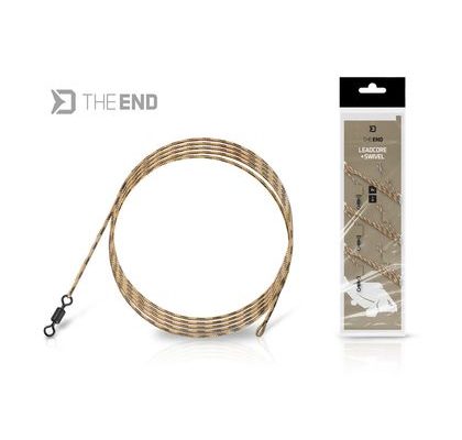 Delphin Návazec TheEnd Leadcore + Swivel 1m 3ks