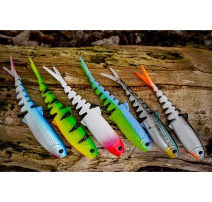 Fox Rage Gumová Nástraha Slick Finesse Super Soft UV Green Pumpkin