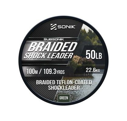 Sonik Šnúra Pletená Shock Leader 50lb 100m