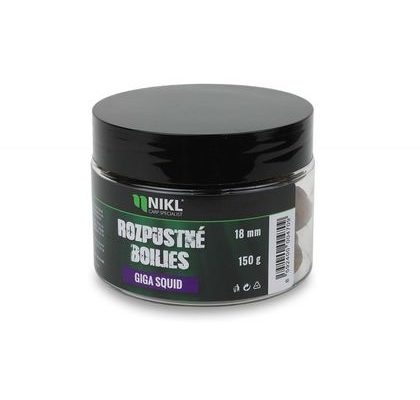 Nikl Rozpustné boilies Giga Squid 150g
