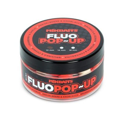 Mikbaits Plávajúce fluo boilie 18mm 150ml