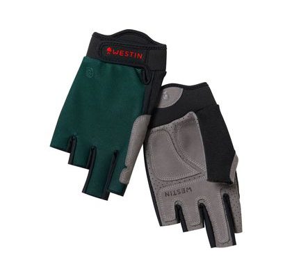 Westin Rukavice Drip Upf Half Finger Glove Deep Forest