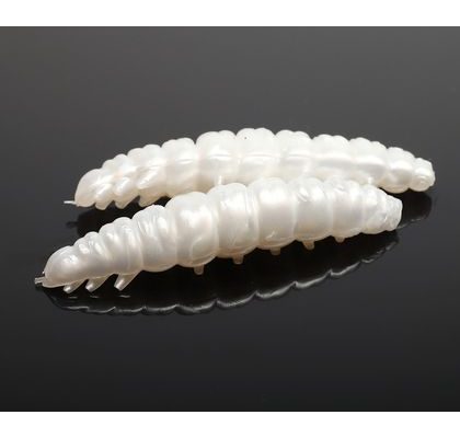 Libra Lures Larva Strieborná Perla