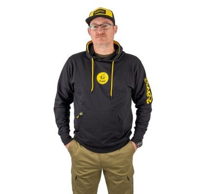 Black Cat Mikina Black Hoody