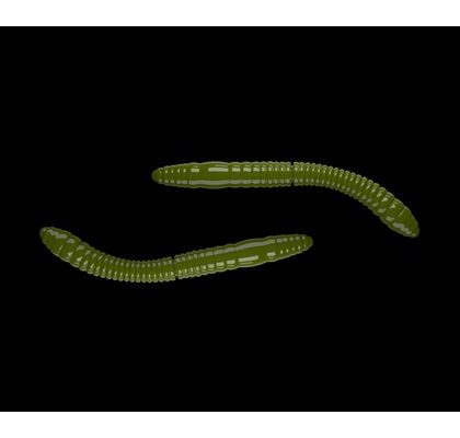 Libra Lures Fatty D’Worm Olive