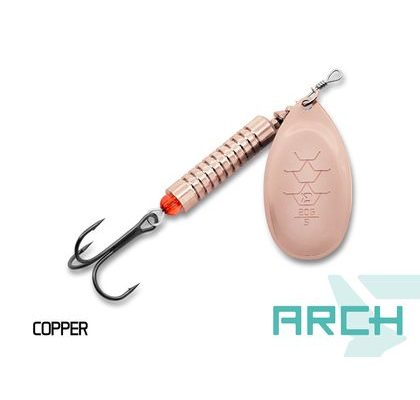 Delphin Třpytka Arch Copper