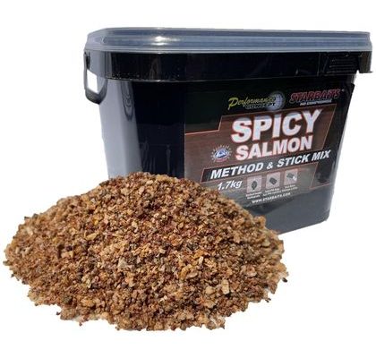Starbaits Method & Stick Mix Spicy Salmon 1,7kg