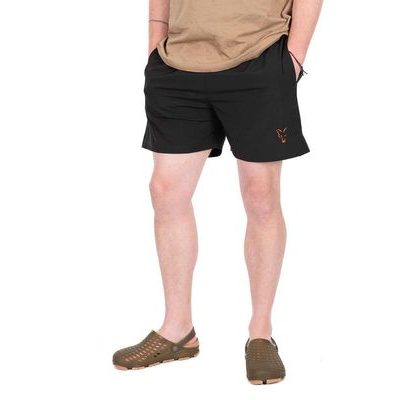 Fox Kraťasy Collection LW Jogger Short Black & Orange