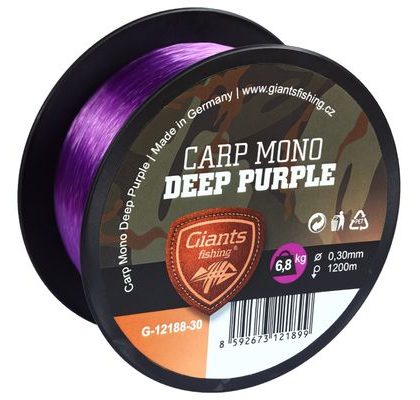 Giants Fishing Vlasec Carp Mono Deep Purple