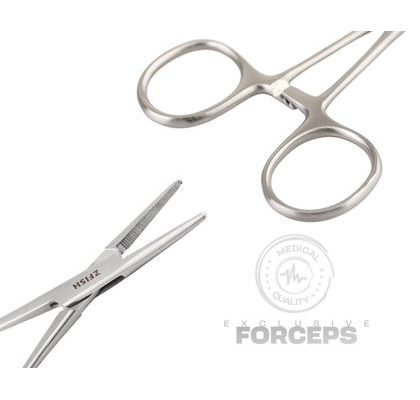 Zfish Pean Zahnutý Forceps Curved 10cm