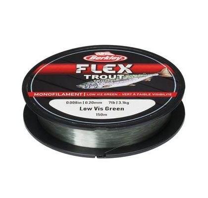 Berkley Vlasec Flex Trout Transparent Green 150m