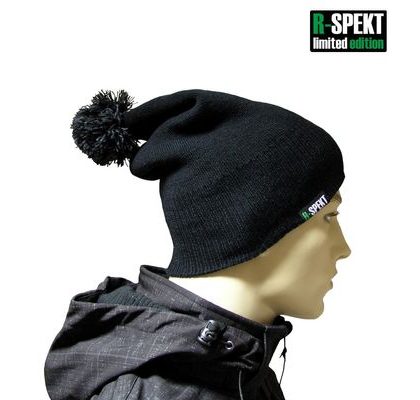 R-Spekt Kukla Polar fleece černá